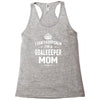 i can't keep calm i'm a goalkeeper mom Racerback Tank