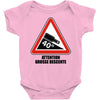 warning descent Baby Onesie