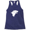 winter is coming Racerback Tank