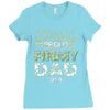 proud army dad 5 Ladies Fitted T-Shirt