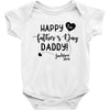 Happy First Father's Day Daddy Baby Bodysuit
