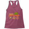 camp fire swamp Racerback Tank