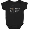 resting witch face Baby Bodysuit