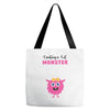 Creating a Lil Monster Baby Girl Tote Bags