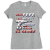 wenn papa es nicht kann Ladies Fitted T-Shirt