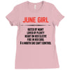 June Girl Hated By Many Ladies Fitted T-Shirt