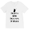 not a nerd (2) V-Neck Tee