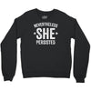 nevertheless   she persisted Crewneck Sweatshirt