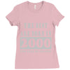 legends are born in 2000 hoodie 6 Ladies Fitted T-Shirt