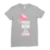 proud mom senior 2018 .. Ladies Fitted T-Shirt