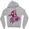mordecai from regular show, walking dead Zipper Hoodie