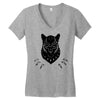 black panther Women's V-Neck T-Shirt