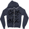 don't stop the music Zipper Hoodie