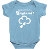 welcome to england! Baby Onesie