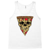 pizza skull Tank Top