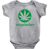 vegetarian sweet leaf Baby Onesie