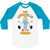 cornholio's gym 3/4 Sleeve Shirt