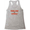 sick sad world Racerback Tank