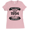 Premium Vintage 1954 Ladies Fitted T-Shirt