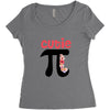 Cutie Pi Women's Triblend Scoop T-shirt
