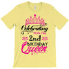 Celebrating With the 2nd Birthday Queen T-Shirt