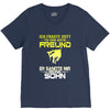 vater und sohn 6 V-Neck Tee