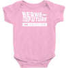 bernie for the future Baby Onesie