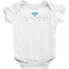 i'm only here for the wifi internet   coffee cafe web geeky tech guy t Baby Bodysuit