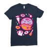 donut ghost baking Ladies Fitted T-Shirt