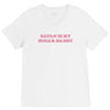 Satan Is My Sugar Daddy V-Neck Tee