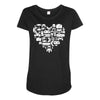 gamer art Maternity Scoop Neck T-shirt