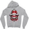samurai red ranger Zipper Hoodie