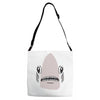 katy perry shark Adjustable Strap Totes
