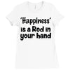 joke fisherman carp angling Ladies Fitted T-Shirt