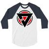 red black zero 3/4 Sleeve Shirt