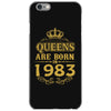 queens are born in 1983 iPhone 6/6s Case