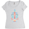 ponyo deco Women's Triblend Scoop T-shirt