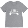 free shrugs V-Neck Tee