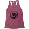 snake black Racerback Tank