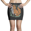 polygon fox graphic Mini Skirts