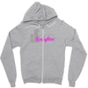 lady firefighter Zipper Hoodie