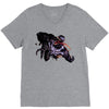 moster name V-Neck Tee