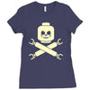plastic block pirates Ladies Fitted T-Shirt