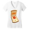 best breakfast Women's V-Neck T-Shirt