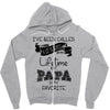 i ve been called a lot of names in my lifetime but papa is my favorite Zipper Hoodie