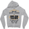 smart good looking english teacher profession Zipper Hoodie