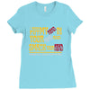 i wanna put my head in your head and smack your head Ladies Fitted T-Shirt