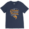Grandpa Is My Name Fishing Is My Game V-Neck Tee