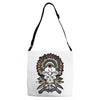 smokin pipes n feathers Adjustable Strap Totes