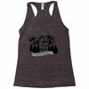 i hate people Racerback Tank